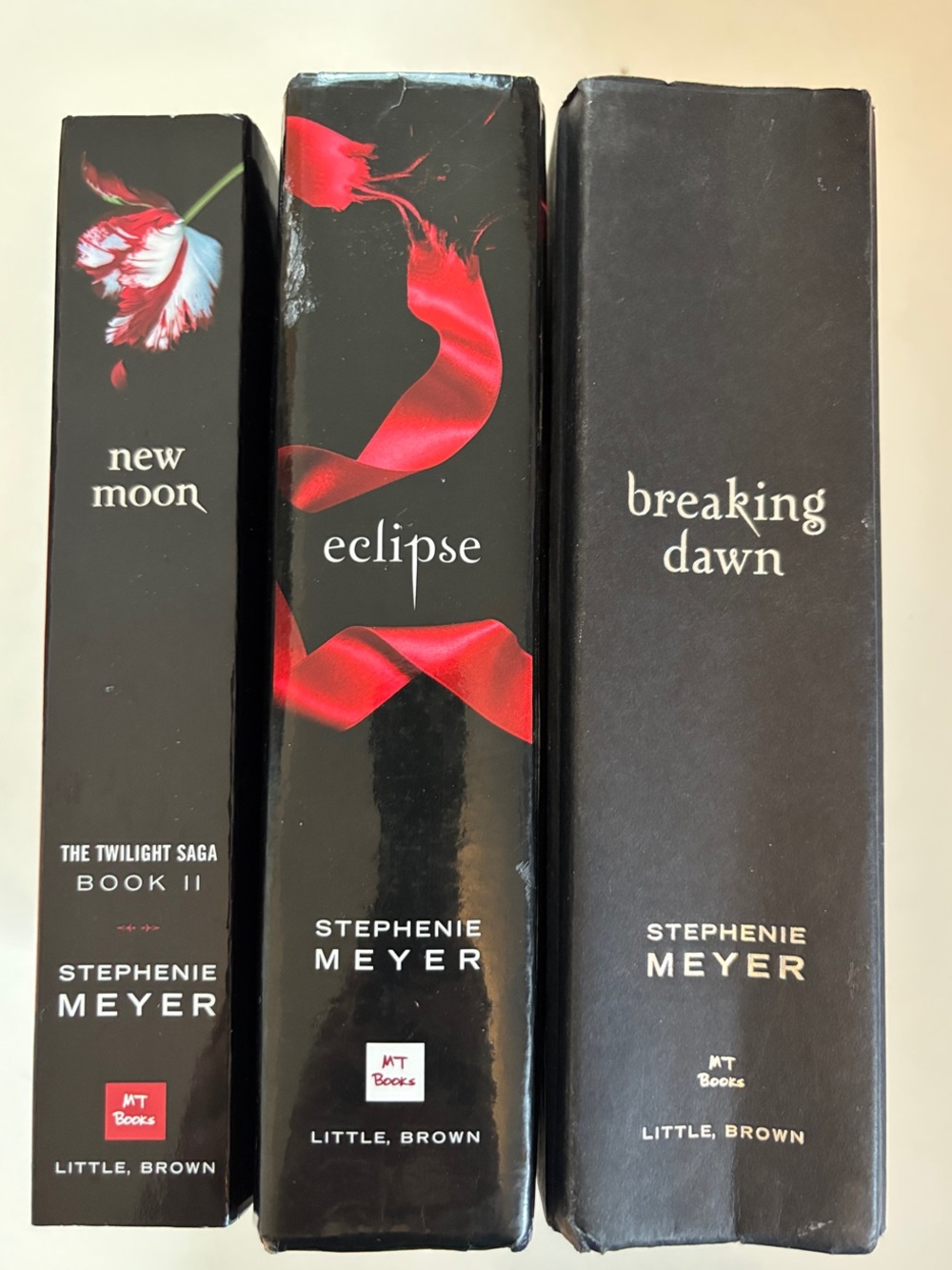 Stephenie Meyer Twilight Book 2, 3 and 4